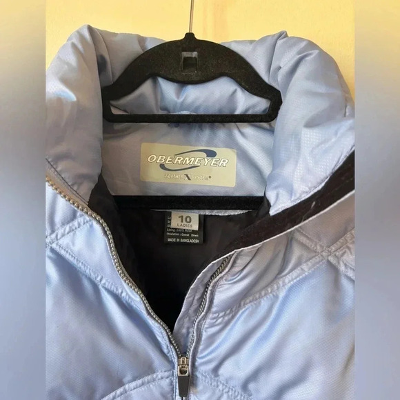 Obermeyer Full Vest Puffer Vest Hiking Sking Ladies Size 10 - Picture 13 of 13